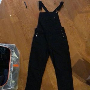 BDG Black mens overalls